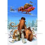 فیگورهای کارتون Ice Age مدل های Manny, Diego, Sid, Scrat