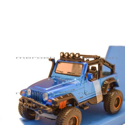 ماکت ماشین جیپ Maisto مدل Jeep Wrangler Rubicon با مقیاس 1:35