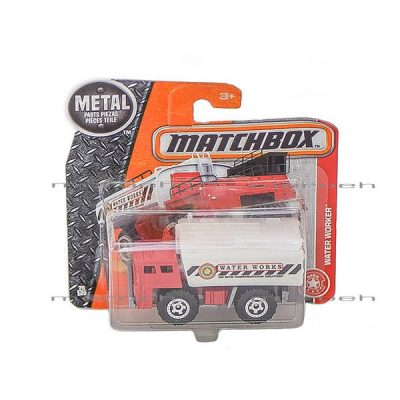 ماکت کامیون حمل آب MatchBox مدل Water Worker