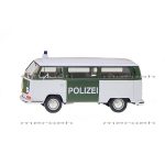ماکت ماشین پلیس Welly مدل Volkswagen Bus T2 1972